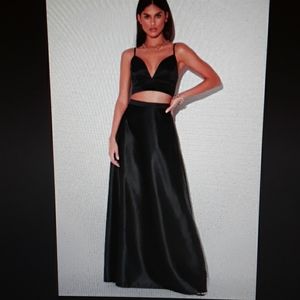 COPY - NWT  Lulu's  Two Piece Maxi Dress. Size Large